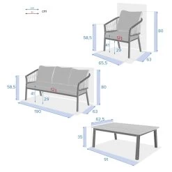 Salon De Jardin Oriengo 5 Places Brique/blanc Hespéride 9 Salon De Jardin Oriengo 5 Places Brique/blanc Hespéride -Décoration De Meubles salon de jardin oriengo 5 places briqueblanc hesperide 3