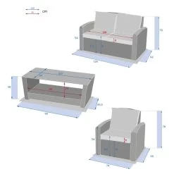 Salon De Jardin Polynésia Coloris Havane Hespéride -Décoration De Meubles salon de jardin polynesia coloris havan hesperide 8