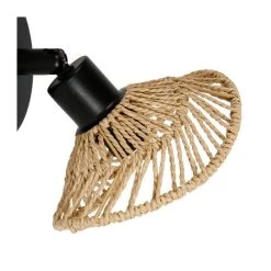 Spot Ozana En Métal Et Corde Ostaria -Décoration De Meubles spot ozana en metal et corde ostaria 2