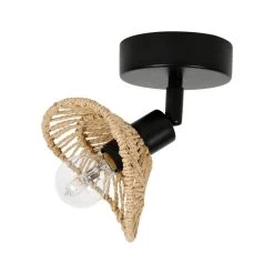 Spot Ozana En Métal Et Corde Ostaria -Décoration De Meubles spot ozana en metal et corde ostaria 3