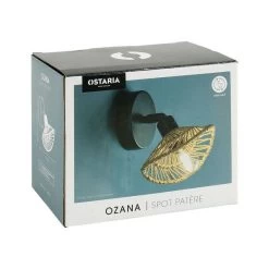 Spot Ozana En Métal Et Corde Ostaria -Décoration De Meubles spot ozana en metal et corde ostaria 5
