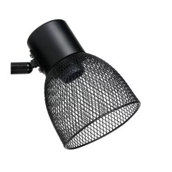 Spot Phenix En Métal Grillage Noir Ostaria -Décoration De Meubles spot phenix en metal grillage noir ostaria 2