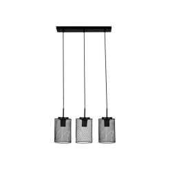 Suspension Rampe Grillage Ubi Noir Ostaria -Décoration De Meubles suspension rampe grillage ubi noir ostaria 2