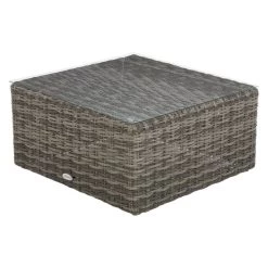 Table Basse Carrée Moorea Terre D'ombre Hespéride