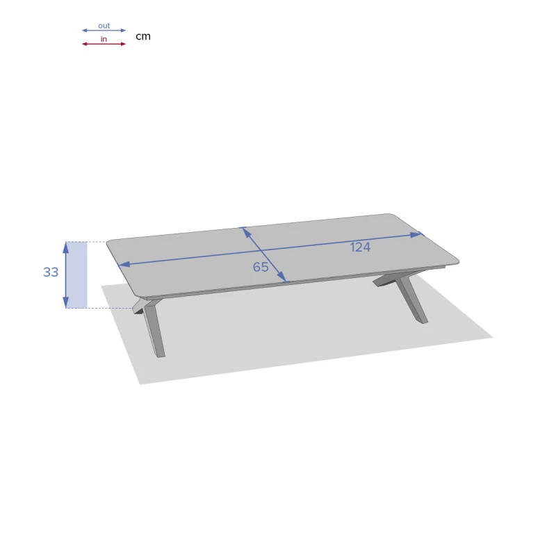 Table Basse Extérieure Embruns Praline Hespéride 5 Table Basse Extérieure Embruns Praline Hespéride – Image 3