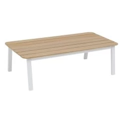 Table Basse Extérieure Oriengo Blanc Hespéride