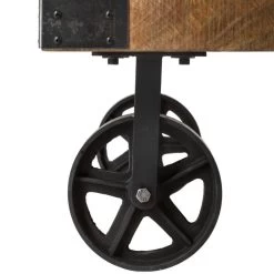 Table Basse Silas Bois Massif Atmosphera -Décoration De Meubles table basse manguier bois massif atmosphera 3