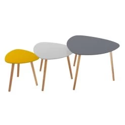 Table Basse Mileo Lot De 3 Coloris Différents Atmosphera