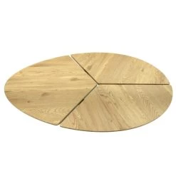 Table Basse Ovale Miller Pieds Métal -Décoration De Meubles table basse ovale miller pieds metal 5