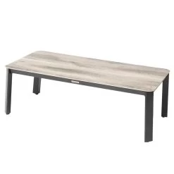 Table Basse Pavane Pécan Et Graphite Hespéride