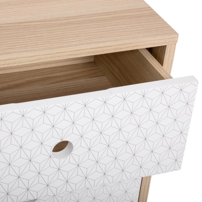 Table De Chevet 2 Tiroirs Effy Atmosphera 5 Table De Chevet 2 Tiroirs Effy Atmosphera – Image 3