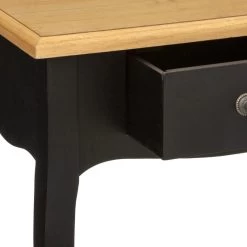 Table De Chevet Chrysa Noire Atmosphera -Décoration De Meubles table de chevet chrysa noire atmosphera 4