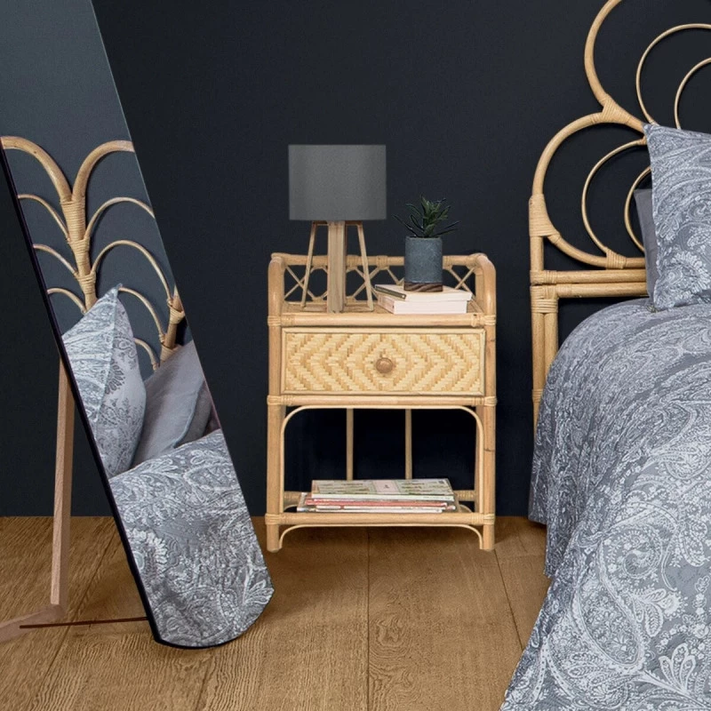 ATMOSPHERA Table De Chevet Rotin Aoni Atmopshera 4 ATMOSPHERA Table De Chevet Rotin Aoni Atmopshera – Image 2