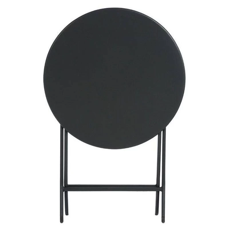 Table Ronde Pliante Greensboro 2p Graphite Hespéride 4 Table Ronde Pliante Greensboro 2p Graphite Hespéride – Image 2
