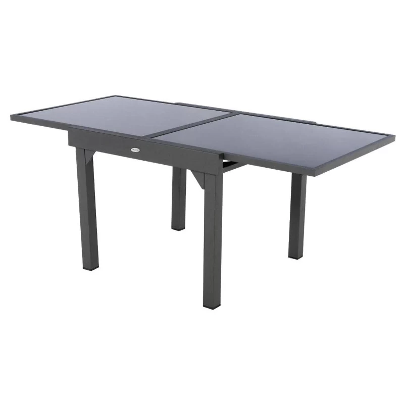 Table Piazza Extensible 8 Personnes Anthracite/graphite 4 Table Piazza Extensible 8 Personnes Anthracite/graphite – Image 2