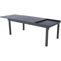 Table Rectangulaire Extensible Piazza 12 P. Graphite Hespéride -Décoration De Meubles table rectangulaire extensible piazza 12 personnes graphite hesperide 3