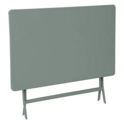 Table Rectangulaire Pliante Greensboro 4p Vert Olive Hespéride -Décoration De Meubles table rectangulaire exterieure greensboro vert olive hesperide 2