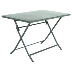 Table Rectangulaire Pliante Greensboro 4p Vert Olive Hespéride