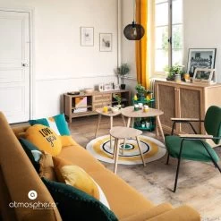 Tables Basses Mileo Bois Lot De 3 Atmosphera -Décoration De Meubles tables basses mileo bois lot de 3 atmosphera 1