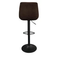 Tabouret De Bar Barcelona PU Brun Foncé -Décoration De Meubles tabouret de bar barcelona pu brun fonce 2