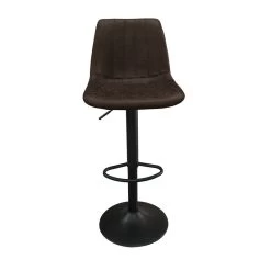 Tabouret De Bar Barcelona PU Brun Foncé -Décoration De Meubles tabouret de bar barcelona pu brun fonce 5