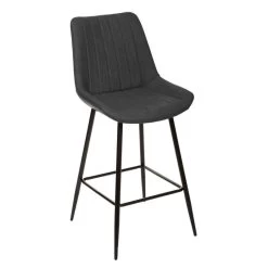 Tabouret De Bar Gris Ardoise Olwen Atmosphera