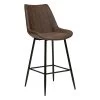 Tabouret De Bar Marron Cognac Olwen Atmosphera 1 Tabouret De Bar Marron Cognac Olwen Atmosphera -Décoration De Meubles tabouret de bar marron cognac olwen atmosphera