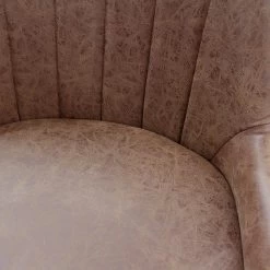 Tabouret De Bar Simili Portland Marron Pieds Métal -Décoration De Meubles tabouret de bar simili portland marron pieds metal 1