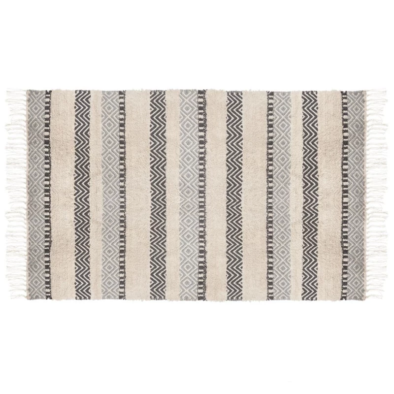 Tapis Coton à Franges Atmosphera 3 Tapis Coton à Franges Atmosphera