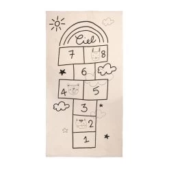 Tapis Marelle Beige 80x150 Cm Atmosphera