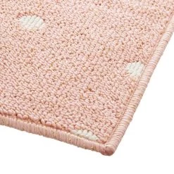 Tapis Marelle Rose 80x152 Cm Atmosphera -Décoration De Meubles tapis marelle rose 80x152 cm atmosphera 1 4