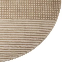 Tapis Ovale 160 X 235 Relief Beige Jana Atmosphera -Décoration De Meubles tapis ovale 160 x 235 relief beige jana atmosphera 2