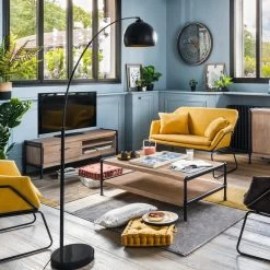 Tapis Rectangulaire Relief Abstrait 160x230 Atmosphera -Décoration De Meubles tapis rectangulaire relief abstrait 160x230 atmosphera 1