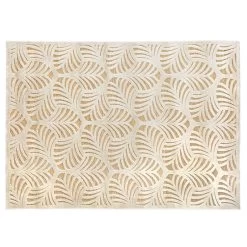 Tapis Rectangulaire Relief Feuille 160x230 Atmosphera -Décoration De Meubles tapis rectangulaire relief feuille 160x230 atmosphera 1 1