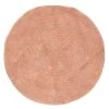 Tapis Rond D120 Spirale Rose Orangé Atmosphera -Décoration De Meubles tapis rond d120 spirale rose orange atmosphera