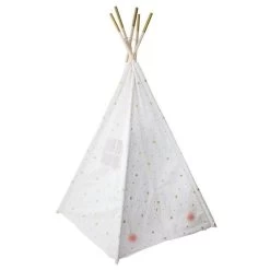 Tipi Décoratif 160 Cm Pour Enfant Blanc Atmosphera -Décoration De Meubles tipi 5 pieds decoratif pour enfant blanc atmosphera 1 1