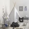 Tipi Pour Enfant Coloris Gris Atmosphera 2 Tipi Pour Enfant Coloris Gris Atmosphera -Décoration De Meubles tipi pour enfant coloris gris