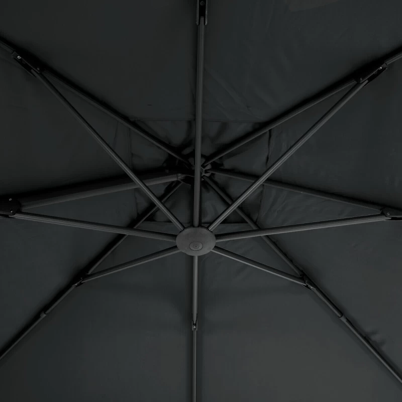 Toile Rempl. Carrée En Oléfine Anthracite Eléa Hespéride 5 Toile Rempl. Carrée En Oléfine Anthracite Eléa Hespéride – Image 3