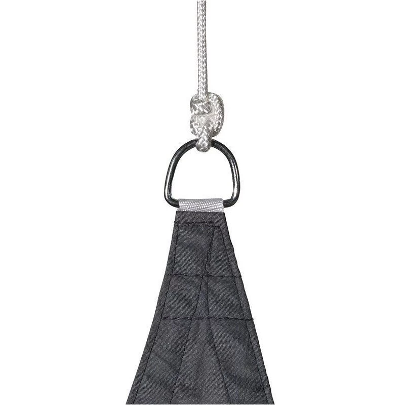 Toile Solaire 3x4m Curacao Gris Hespéride 4 Toile Solaire 3x4m Curacao Gris Hespéride – Image 2