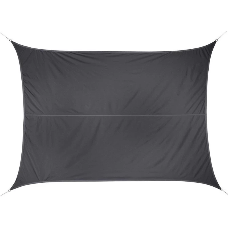 Toile Solaire 3x4m Curacao Gris Hespéride 3 Toile Solaire 3x4m Curacao Gris Hespéride