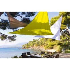 Toile Solaire 4x4x4m Neka Anori Gris 7 Toile Solaire 4x4x4m Neka Anori Gris -Décoration De Meubles toile solaire 4x4x4m hesperide anori gris 2