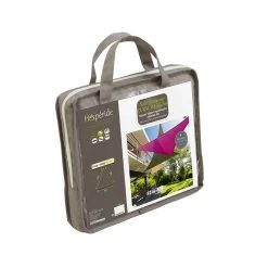 Toile Solaire 5x5x5m Curacao Taupe Hespéride -Décoration De Meubles toile solaire 5x5x5m luxe hesperide curacao taupe 3