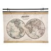 Toile Suspendue Monde Wild 100x78 Atmosphera -Décoration De Meubles toile suspendue monde wild 100x78 atmosphera