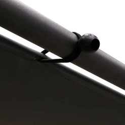 Tonnelle Certeli Carrée Forme Abri Coloris Graphite/ardoise -Décoration De Meubles tonnelle certeli carree forme abri coloris graphite ardoise 3