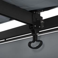 Tonnelle Moai 3x4 M Ardoise Hespéride -Décoration De Meubles tonnelle moai 3x4 m hesperide 4