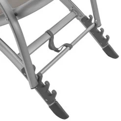 Transat Samba Pliable Et Empilable Gris Ardoise Hespéride -Décoration De Meubles transat samba pliable et empilable gris ardoise hesperide 5