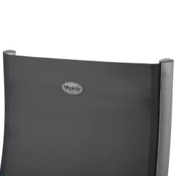 Transat Samba Pliable Et Empilable Gris Ardoise Hespéride -Décoration De Meubles transat samba pliable et empilable gris ardoise hesperide 6